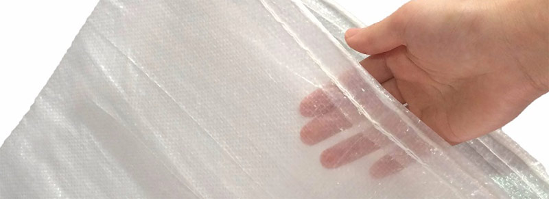 прозрачная полипропиленовая ткань для мешков