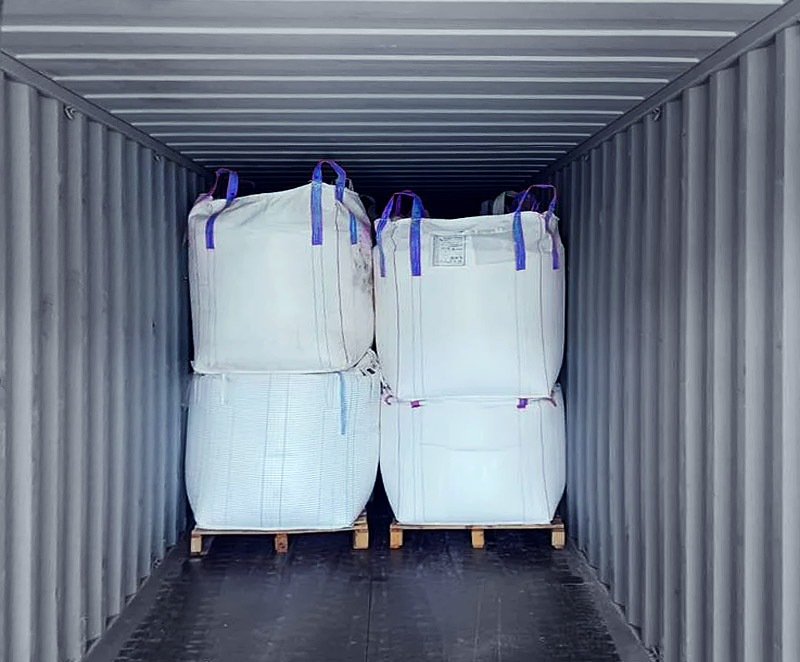 полипропиленовые мешки в палетах